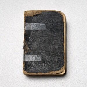 Antique 1861 Mini New Testament Bible American Bible Society Pocket Civil War